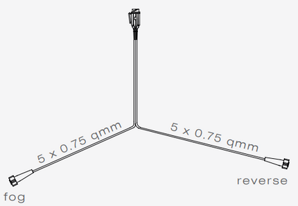 Aspock Typ Aspöck Kabelsatz - 4,5 Meter - 13-polig - 2x 5-poliger Stecker