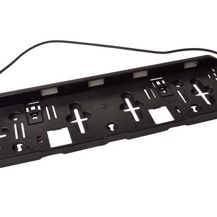 Aspock Wasserdichter Kennzeichenhalter inklusive LED-Beleuchtung - 540x145x37 mm