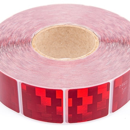 Avery Reflektierendes Klebeband für weiche Untergründe - rot - pro Meter