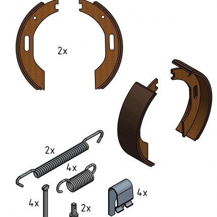 BPW Aftermarket BPW Bremsbacken - Bremstyp S 2005-7 RASK