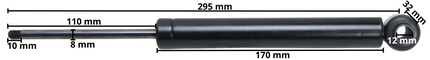 BPW BPW Auflaufbremsdämpfer ZAV 1,15/ZAA 1,15/ 0,7/ 1,05