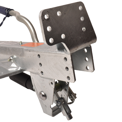 BPW BPW Auflaufeinrichtung für Anhänger - ZAF2,0-3 - maximale Anhängelast: 2000 kg - inkl. Stützrad-Konsole - Aufbau