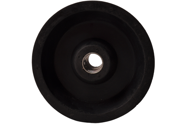 Cantonal 115x86 mm Kielrolle schwarz 22 mm Nabendurchmesser