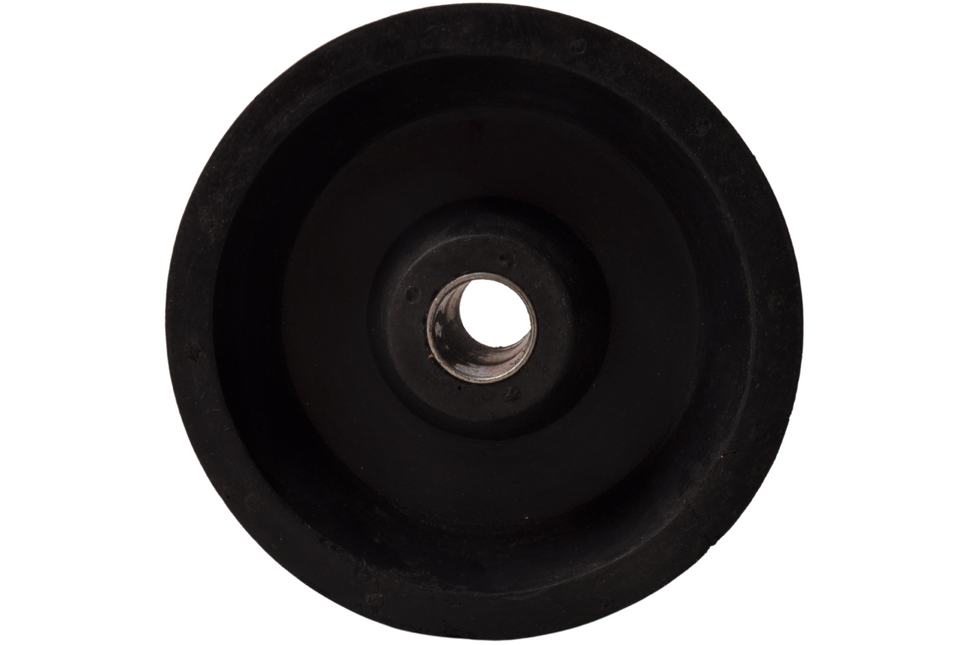 Cantonal 115x86 mm Kielrolle schwarz 22 mm Nabendurchmesser