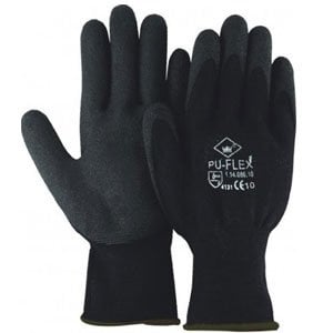 Cantonal 12er-Set PU-Flex-Griffhandschuhe mit belüftetem Rücken