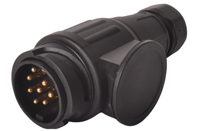 Cantonal 13-poliger Anhängerstecker Typ jaeger - 8-polig