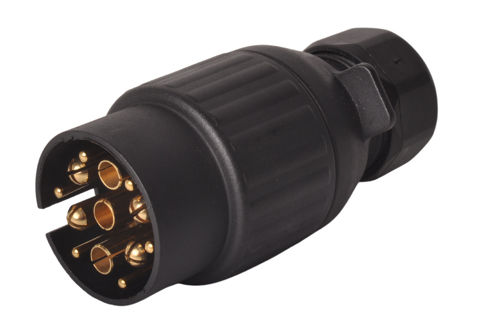 Cantonal 13-poliger Multicon West- Anhängerstecker