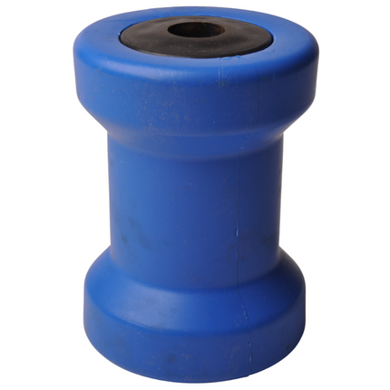 Cantonal 133x75 mm Kielrolle blau 21 mm Nabendurchmesser