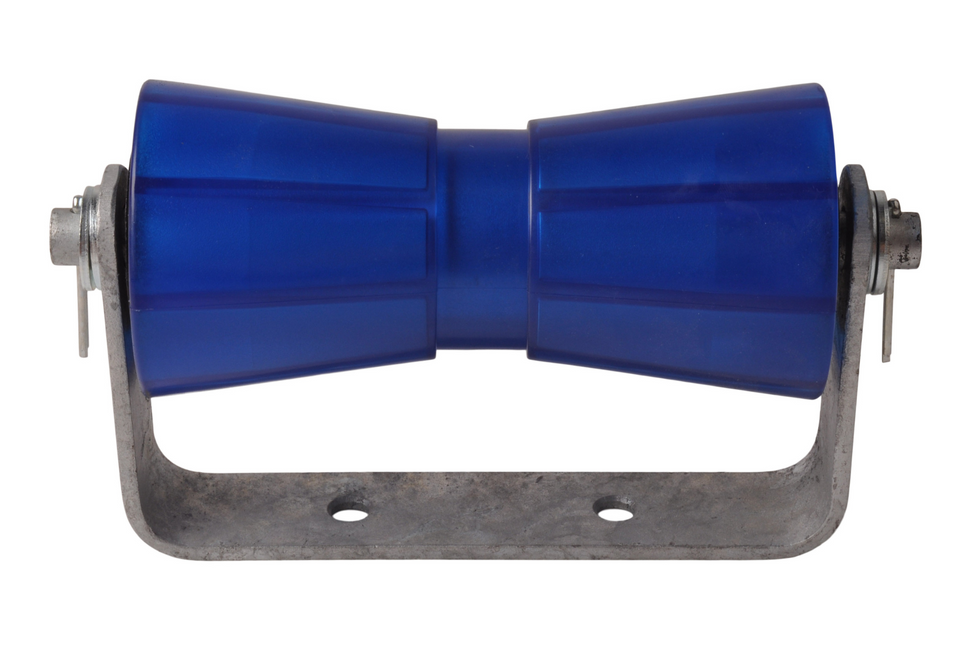 Cantonal 194x90 mm Kielrolle blau komplett auf Träger