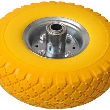 Cantonal 2 Stück Premium Sackkarrenrädern - 3.00-4 - pannensicheren - Nabendurchmesser: 20 mm - Nabenlänge: 55 mm