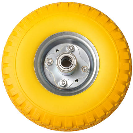 Cantonal 2 Stück Premium Sackkarrenrädern - 3.00-4 - pannensicheren - Nabendurchmesser: 20 mm - Nabenlänge: 55 mm