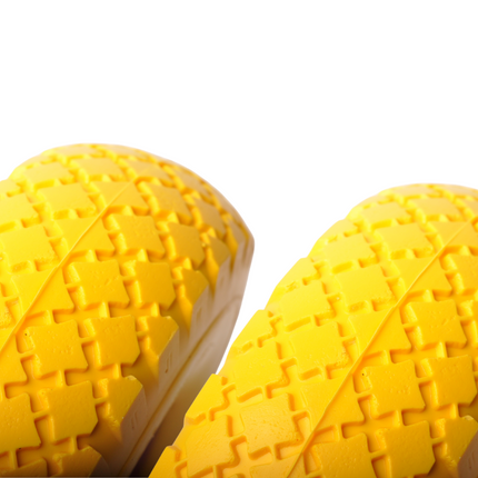 Cantonal 2 Stück Sackkarrenräder - 3.00-4 - pannensichere Vollgummi - Achse: 20 mm - Nabenlänge: 75 mm