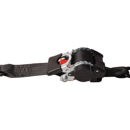 Cantonal 2 Stück Spanngurte automatisch - 300x5 cm - Bruchlast 1500 kg - Inklusive S-Haken und Sicherungsfedern