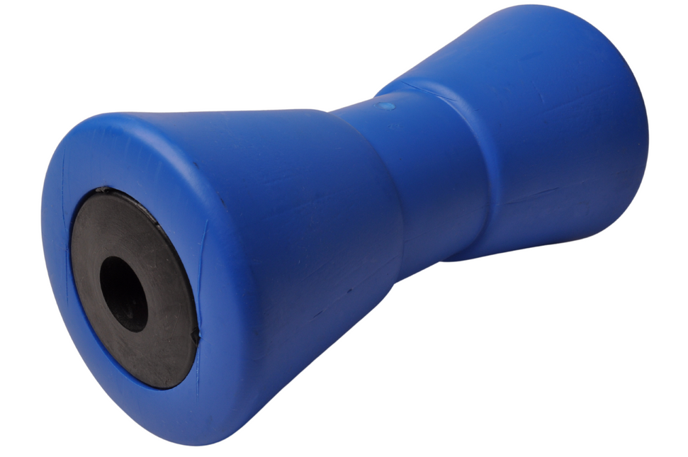 Cantonal 200x95 mm Kielrolle blau 21 mm Nabendurchmesser