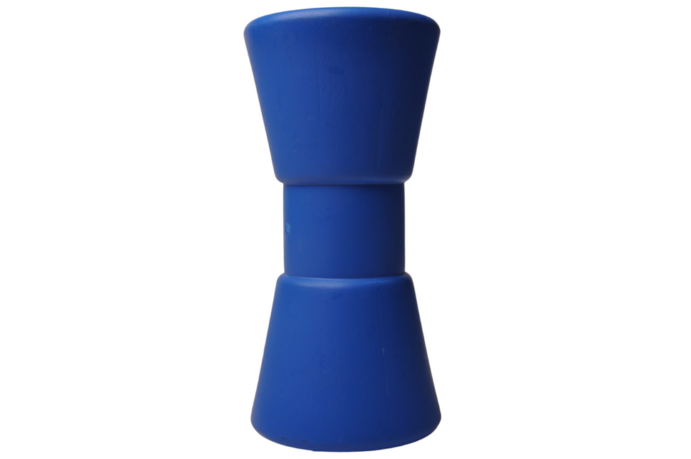 Cantonal 200x95 mm Kielrolle blau 21 mm Nabendurchmesser