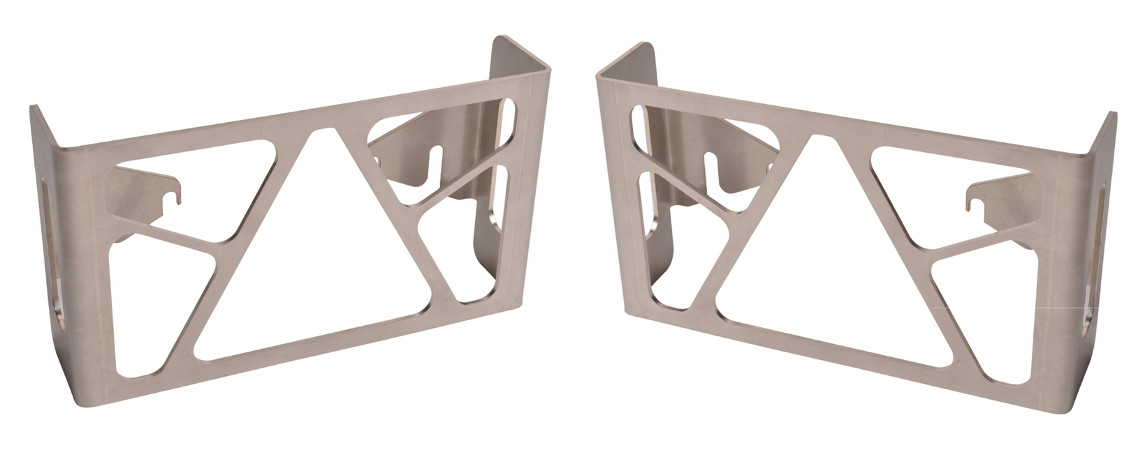 Cantonal 2er-Set Aspock Multipoint 5 Schutzgitter mit freiem Dreieck - 245x140x65 mm - Material Edelstahl