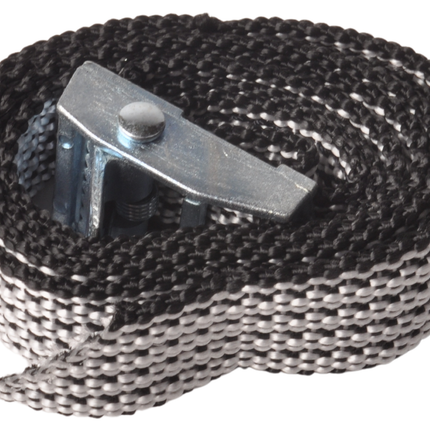 Cantonal 4 Stück Spanngurt - 80x1,6 cm - grau - Bruchlast 150 kg