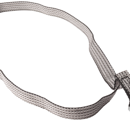 Cantonal 4 Stück Spanngurt - 80x1,6 cm - grau - Bruchlast 150 kg