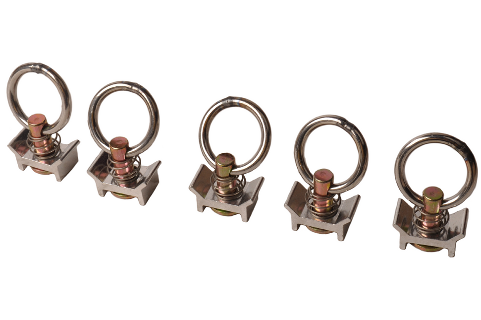 Cantonal 5 Befestigungsösen für die Ladungssicherungsschienen