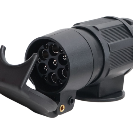 Cantonal Adapter Anhänger extra lang 13-polig >  Multicon Stecker