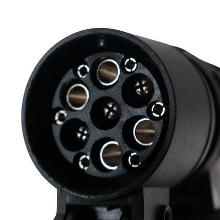 Cantonal Adapter Anhänger extra lang 13-polig >  Multicon Stecker