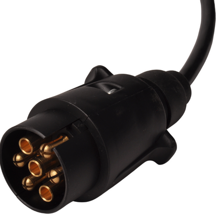Cantonal Adapter-Verlängerungskabel 7-adrig mit 13-poligem Stecker & 7-poligem Stecker - 100 cm