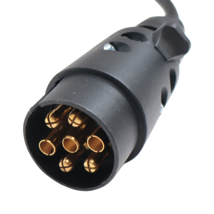Cantonal Adapter-Verlängerungskabel 7-adrig mit 13-poligem Stecker & 7-poligem Stecker - 100 cm