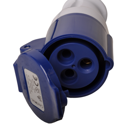 Cantonal Adapterkabel 23 cm von Schuko auf CEE-Kupplung