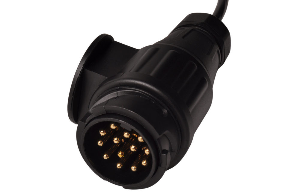 Cantonal Adapterkabel 7-adrig mit 1x 13-poligem Stecker & 1x 7-poliger Buchse - 80 cm