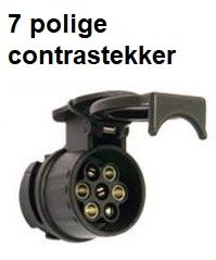Cantonal Adapterkabel 7-adrig mit 1x 13-poligem Stecker & 1x 7-poliger Buchse - 80 cm