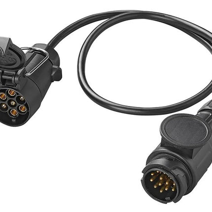 Cantonal Adapterkabel 7-adrig mit 1x 13-poligem Stecker & 1x 7-poliger Buchse - 80 cm