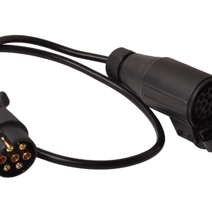 Cantonal Adapterkabel 7-adrig mit 1x 7-poligem Stecker & 1x 13-poliger Buchse - 80 cm