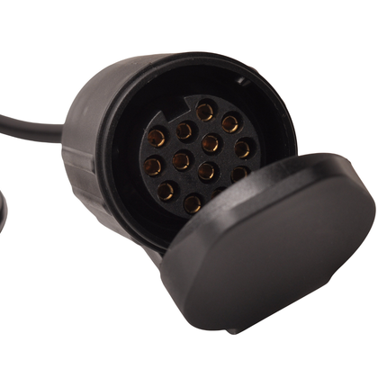 Cantonal Adapterkabel 7-adrig mit 1x 7-poligem Stecker & 1x 13-poliger Buchse - 80 cm
