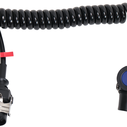 Cantonal ADR-Spiralkabel für Lastkraftwagen - 15-polig - 2,5 Meter - 24V
