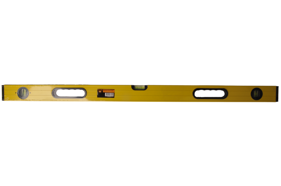 Cantonal Aluminium-1-Meter-Wasserwaage mit 2 festen und 1 verstellbaren Libelle