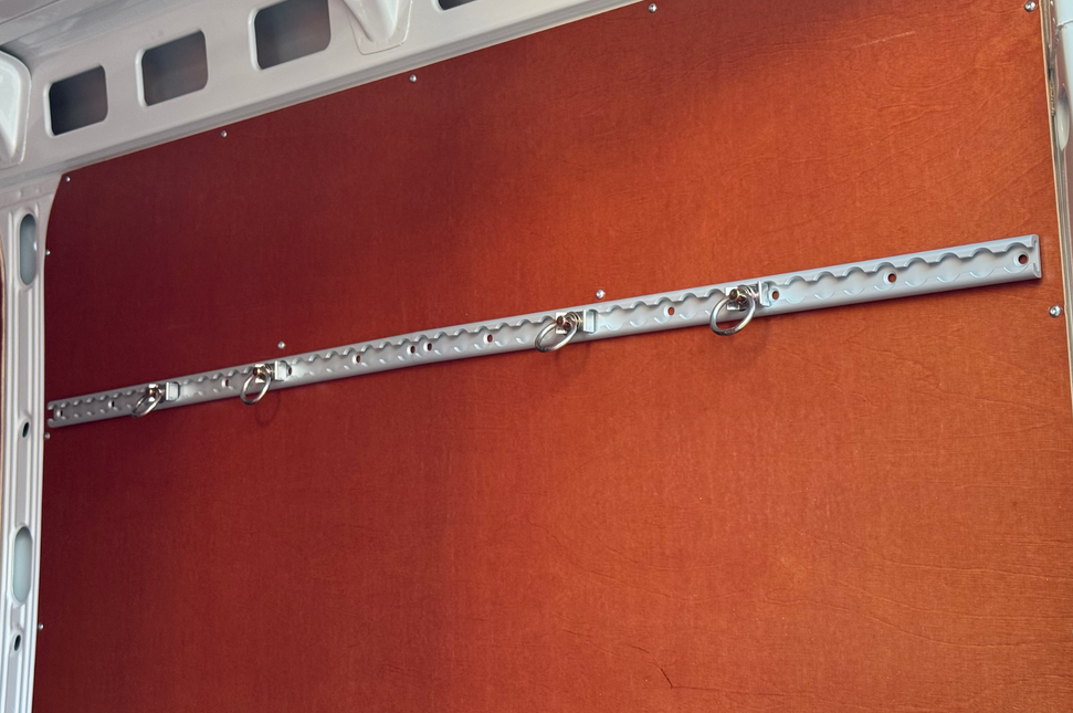 Cantonal Aluminium-Airlineschienen-Set - 60 cm Länge - 30 mm Breite - 500 kg Bruchlast - 2 Stück