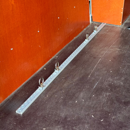 Cantonal Aluminium-Airlineschienen-Set - 60 cm Länge - 30 mm Breite - 500 kg Bruchlast - 2 Stück