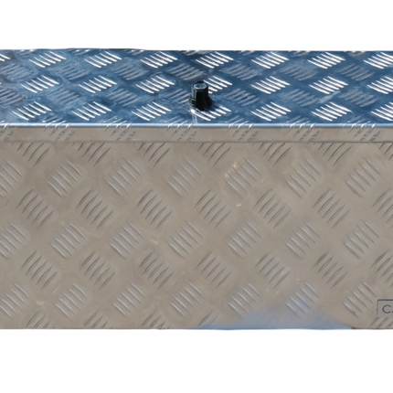 Cantonal Aluminium Riffelblech Deichselkasten 700x240x300 mm