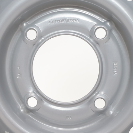 Cantonal Anhänger Felge 13 Zoll - 4.5Jx13 - Lochkreis: 4x139,7 - Tragfähigkeit: 765 kg - Nabendurchmesser: 95,5 mm - ET25.4