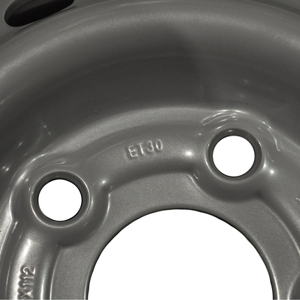 Cantonal Anhänger Felge 13 Zoll - 5.50Jx13H2 - Lochkreis: 5x112 - Tragfähigkeit: 900 kg - Nabendurchmesser: 67 mm - ET30