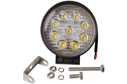 Cantonal Anhänger LED Arbeitsscheinwerfer 12/36V 9 x 3W LEDS inkl. Montagesatz