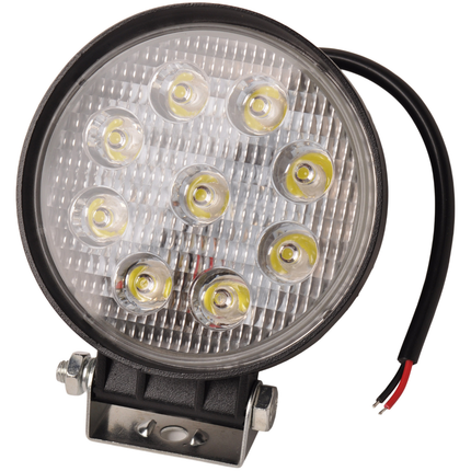 Cantonal Anhänger LED Arbeitsscheinwerfer 12/36V 9 x 3W LEDS inkl. Montagesatz
