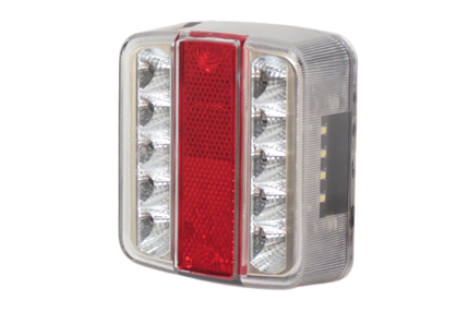 Cantonal Anhänger Rückleuchte - Cantonal LED - links - 100x100x35 mm - kleines Format