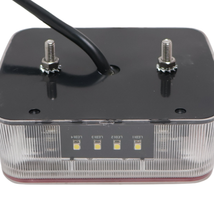 Cantonal Anhänger Rückleuchte - Cantonal LED - links - 100x100x35 mm - kleines Format