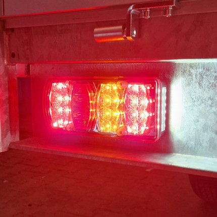 Cantonal Anhänger Rückleuchte - Cantonal LED - links - 228x100x53 mm - 5-poliger Bajonettanschluss