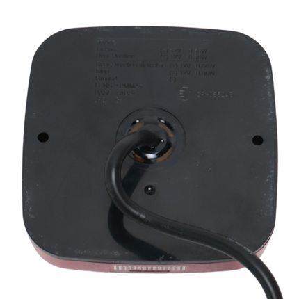 Cantonal Anhänger Rückleuchte - Cantonal LED - links/rechts - 5 Funktionen - 107x107x23 mm