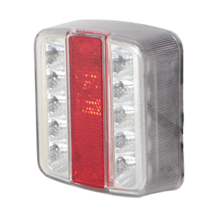 Cantonal Anhänger Rückleuchte - Cantonal LED - rechts - 100x100x35 mm - kleines Format