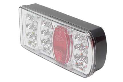 Cantonal Anhänger Rückleuchte - Cantonal LED - rechts - 228x100x53 mm - 5-poliger Bajonettanschluss