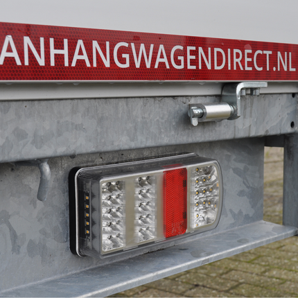 Cantonal Anhänger Rückleuchte - Cantonal LED - rechts - 228x106x55 mm - lose Drahtanschluss - alle Funktionen