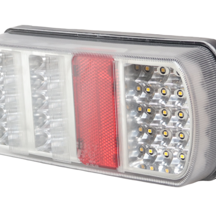 Cantonal Anhänger Rückleuchte - Cantonal LED - rechts - 228x106x55 mm - lose Drahtanschluss - alle Funktionen